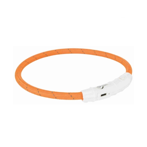 Trixie Flash Light LED-halsband Orange