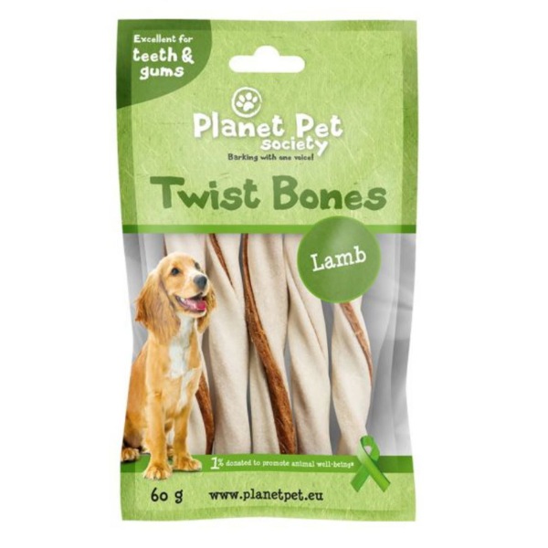 Planet Pet Vridet Tuggben Lamm